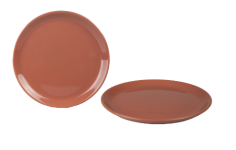 ASSIETTE DESSERT NAÏLA GRES CORAIL  20 CM