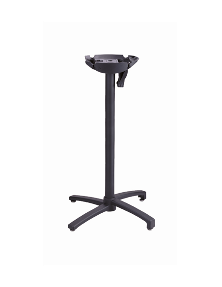 PIED ALU NOIR  -- HAUT  X ONE  RABATTABLE- GROSFILLEX FRANCE