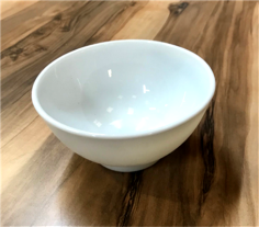 BOL NOE 12CM - BLANC -  OPAL ***PROMOTION***