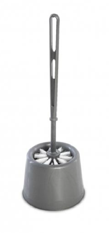 BALAYETTE  WC  + SUPPORT  GRIS