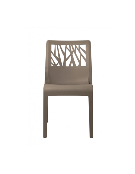 CHAISE VEGETAL TAUPE GROSFILLEX FRANCE