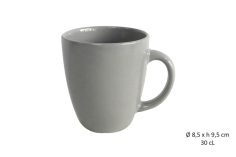 MUG  BOMBE 30 CL GRIS CLAIR  ""GRESM "" ***ESP***