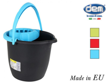 SEAU ESPAGNOL NOIR +  ESSOREUR COULEUR ***ESP***