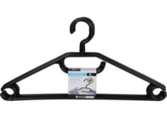 CINTRE PLASTIQUE NOIR QUALITE SUP