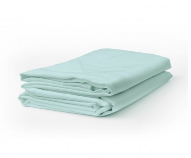 DRAP PLAT  LIT 80/90 X 190 VERT POLY/COTON  180X 310CM