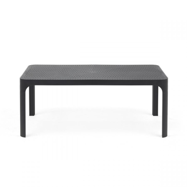 TABLE BASSE 100CM  NET ANTHRACITE  - SALON NET NARDI Made in EU