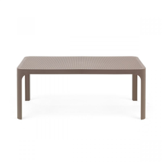 TABLE BASSE 100CM  NET - TORTORA - SALON NET NARDI Made in EU