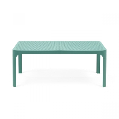 TABLE BASSE 100CM  NET  - BLEU SALICE - SALON NET NARDI Made in EU
