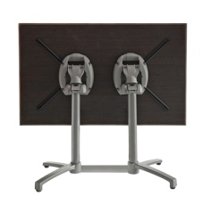 PIED ALU GRIS  DOUBLE X ONE  RABATTABLE- GROSFILLEX FRANCE