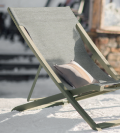 CHILIENNE TRANSAT SUNSET VERT GROSFILLEX FRANCE