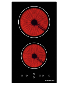 PLAQUE VITROCERAMIQUE TACTILE  2  FEUX CANDY CDH30