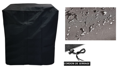 HOUSSE IMPERMEABLE EXTERIEURE POUR TABLE 200 X 80 IRIS