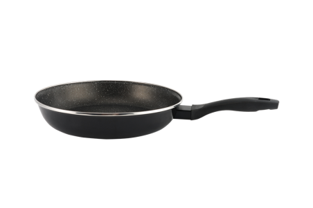 POELE ANTI ADHESIVE Ø 24CM  EMAIL  "BLACK STONE" - TOUS FEUX ***ESP***