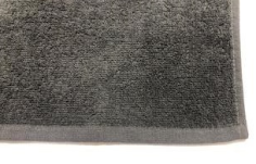 DRAP DE BAIN FAIR 100x180 CM ANTHRACITE 500GR/M² 100 % COTON
