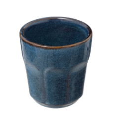 TASSE A EXPRESSO ROME GRES 8CL BLEU **ESP**