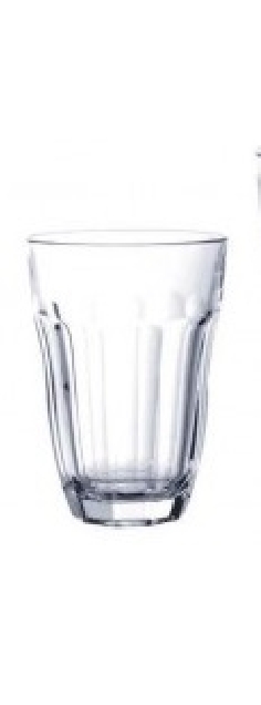 VERRE A EAU BAROQUE TRANSPARENT  23 CL