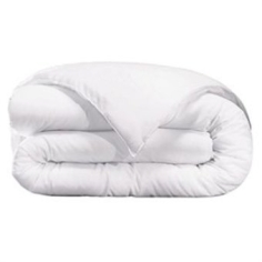 COUETTE LUXE  140 X 200 BLANCHE 400G CONFORT LAVAGE 95°