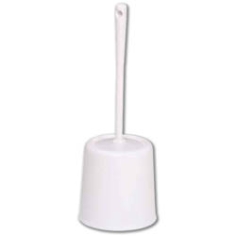 BALAYETTE  WC  + SUPPORT  BLANC