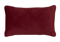 COUSSIN 30 X 50 CM GRENAT - LILLOU 146201J