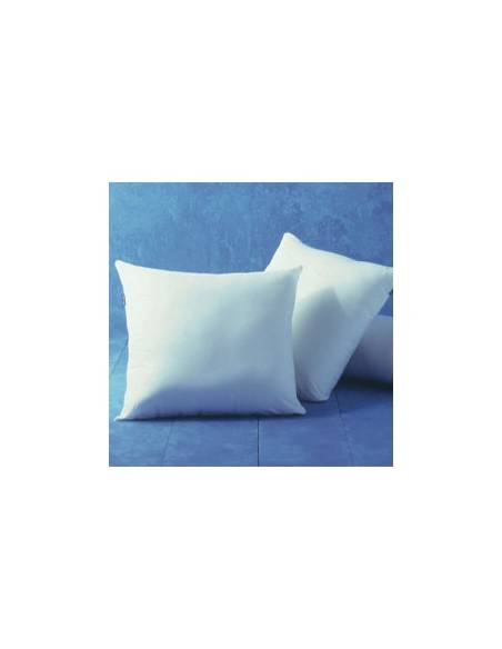 OREILLER BLANC MICROFIBRE 60X60 - 650g QS - Made in EU