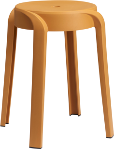 TABOURET EMPILABLE KOP OCRE