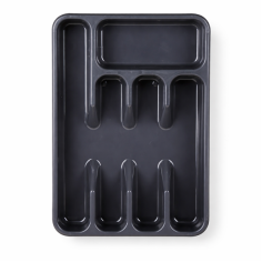 RANGE COUVERTS 5 CASES HG GRIS Made in EU