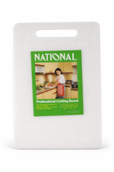 PLANCHE A DECOUPER PLASTIQUE   BLANCHE QS  37.5/23.5CM