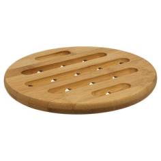 DESSOUS DE PLAT  BOIS ROND "QS"