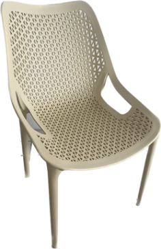 CHAISE OXY LIN POLYPRO - FIBRE DE VERRE EMPILABLE