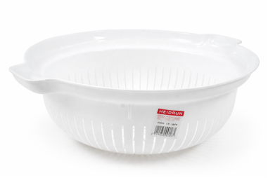 PASSOIRE A LEGUMES   30CM   BLANC Made in EU