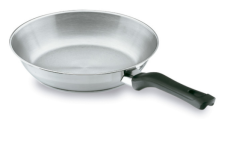 POELE ACIER INOX PRO S   DIAM 24CM - TOUS FEUX **ESP**