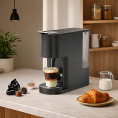 MACHINE A CAFE MULTI-CAPSULES 4 EN 1 COMPATIBLE NESPRESSO® SENSEO® DOLCE GUSTO®