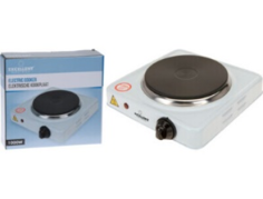 RECHAUD ELECTRIQUE 1 FEU A POSER "BLANC" 1000 WATT