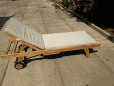 COUSSIN POUR BAIN DE SOLEIL TECK (PA0250J) GRIS