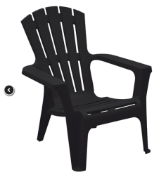 Fauteuil Empilable Mariland – Anthracite