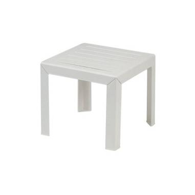 TABLE BASSE CARRE BASSE BLANC  - GROSFILLEX ® FRANCE