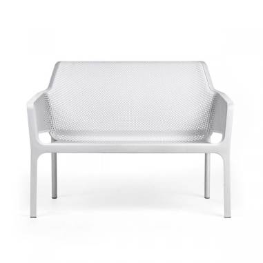 CANAPE BENCH NET  - BIANCO  SALON NET NARDI Made in EU