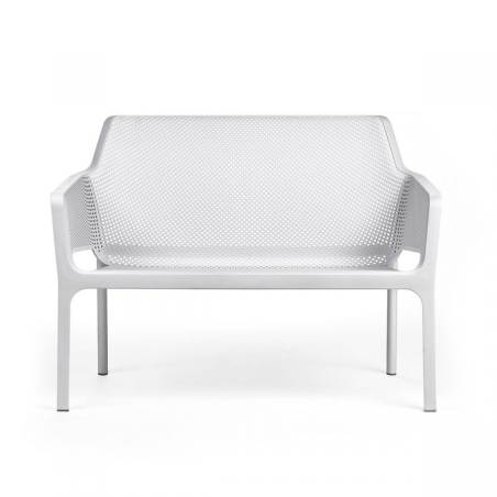 CANAPE BENCH NET  - BIANCO  SALON NET NARDI Made in EU