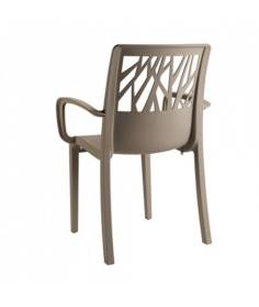 FAUTEUIL  VEGETAL TAUPE  GROSFILLEX FRANCE