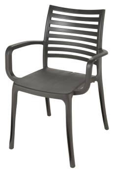 FAUTEUIL  SUNDAY  ANTHRACITE  GROSFILLEX FRANCE