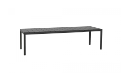 TABLE RIO 210 /280  X 100 CM NARDI ANTRACITE  Made in EU