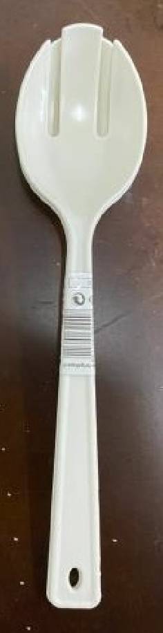 ENSEMBLE DE  2  COUVERTS A SALADE IRIS BLANC