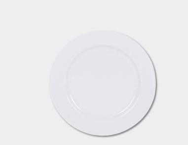 ASSIETTE PLATE FELIX BLANCHE 27 CM