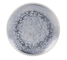 ASSIETTE DESSERT 20CM  FAIENCE MAITRE GRISE ADHARA