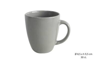 MUG  BOMBE 30 CL GRIS CLAIR  ""GRESM "" ***ESP***