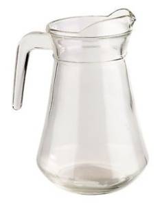 CARAFE EN VERRE IRIS /PAB 1.L