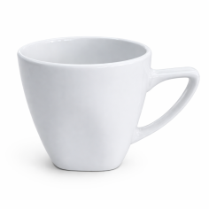 TASSE MIXTE 20 CL "SILDE" PORCELAINE BLANCHE