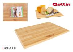 PLANCHE A DECOUPER ET A SERVIR EN BAMBOU  33X25CM *** ARRET USINE***