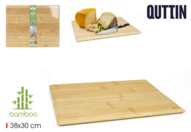 PLANCHE A DECOUPER ET A SERVIR EN BAMBOU 38X30CM PAS DE LAVE VAISSELLE