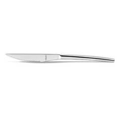 COUTEAU A STEACK HAVANE  ACIER INOX  18/0  -  3 MM